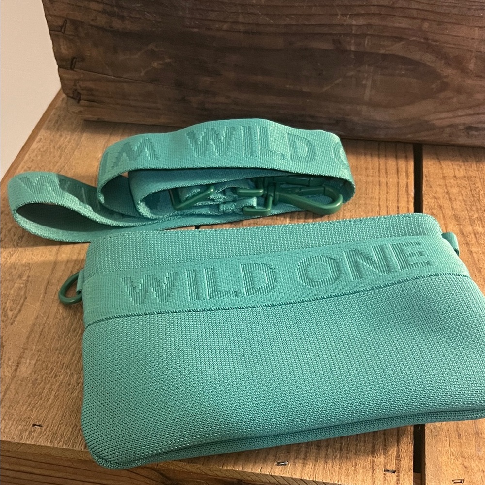 Wild One Aqua Crossbody Bag